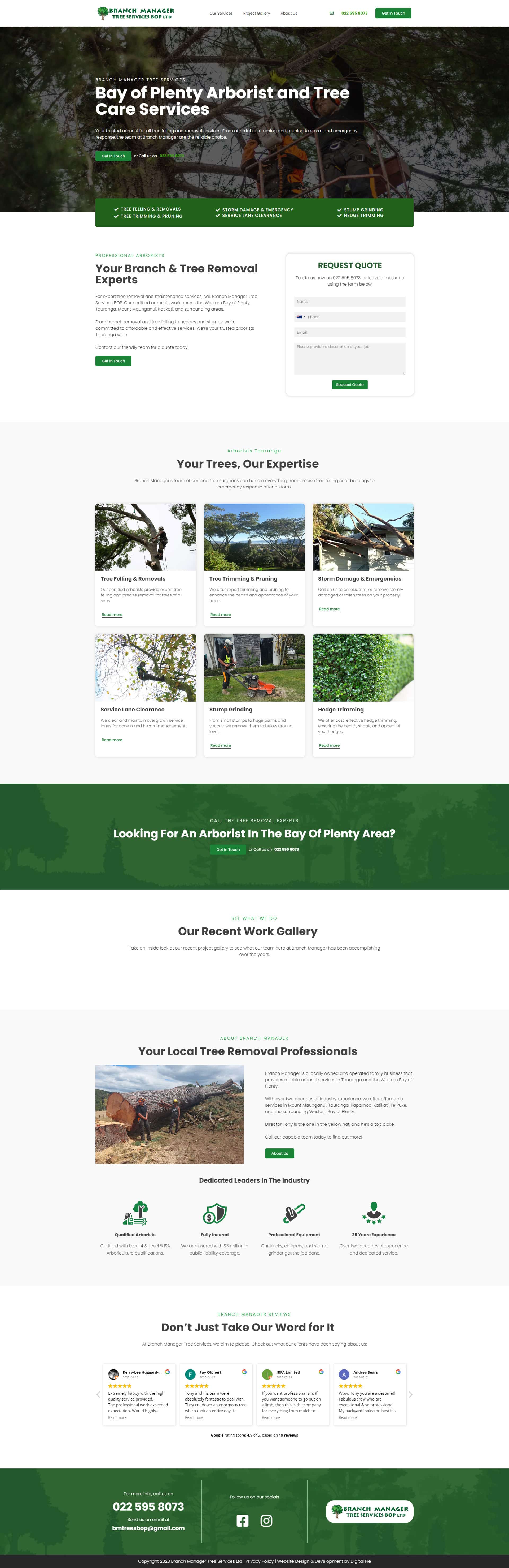 branch manager portfolio