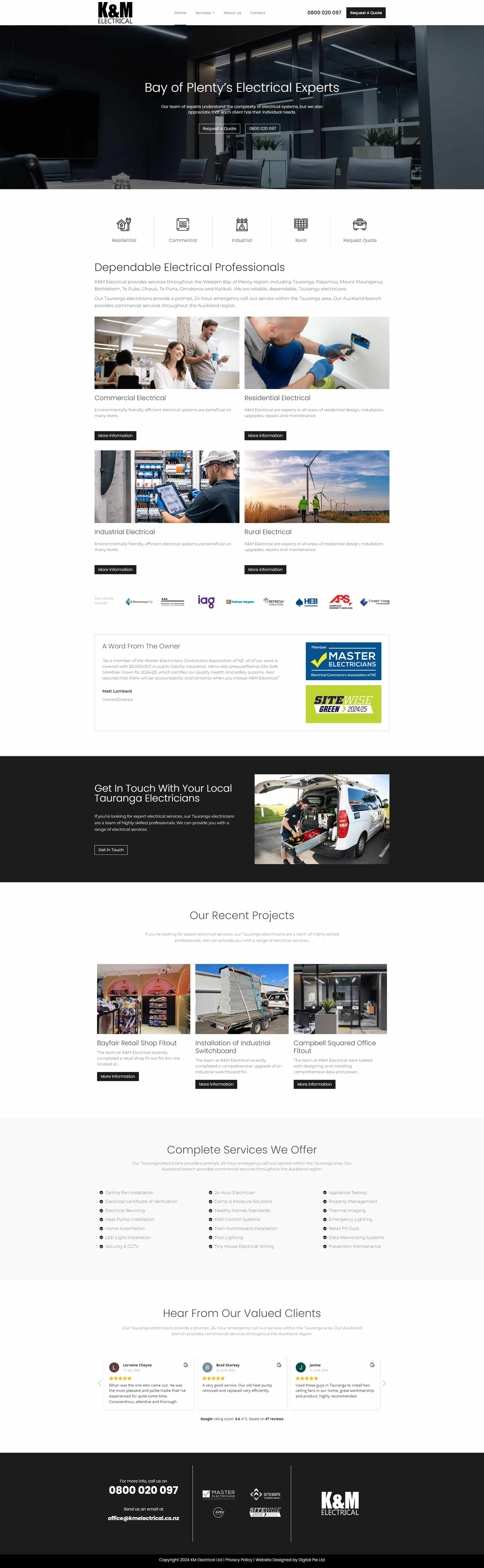 km electrical portfolio new