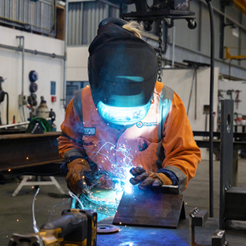 mount engineer welding